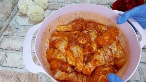 Обалденный ? Маринад к мясу, Курице.Курица в духовке қазақша рецепт.