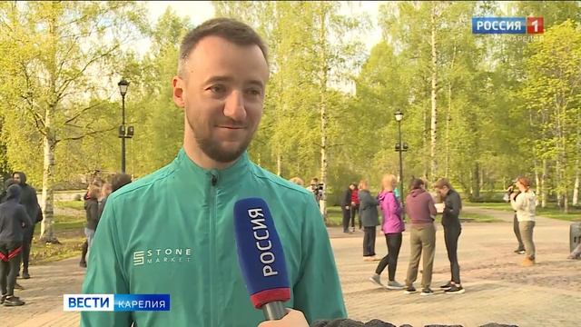 Российские предприниматели отметили профессиональный праздник забегом смотреть онлайн