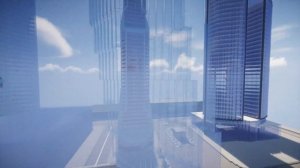 One tower / Очень тонкий и самый высокой в москве Minecraft Timelapse