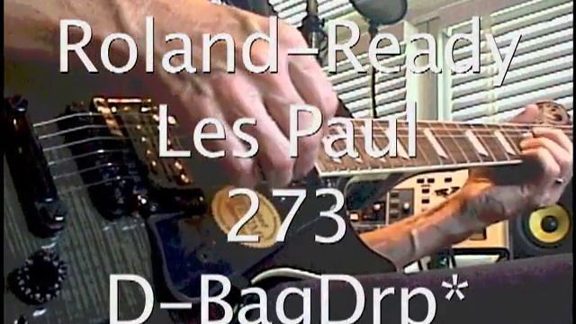 Epiphone Les Paul Custom with Roland GK-3, VIntage GR Pickup and Internal EV-5 смотреть онлайн