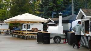 Открытие фестиваля барбекю и фудтраков в Сокольниках (28.04.2023)