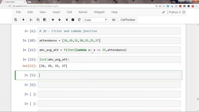 Python 3 Programming Tutorial | #4 Filtering data in python with lambda function