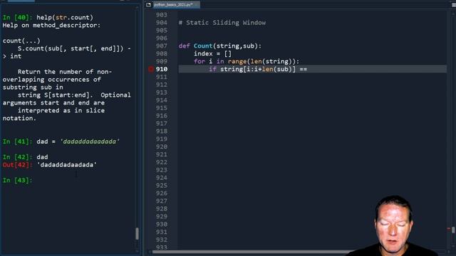 Python Basics Tutorial Static Sliding Window Algorithm Question