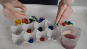 Развивающие игры своими руками из яичных лотков!!!и из яичных лотков!!!