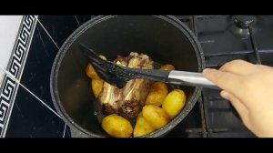 Шея барана в казане в домашних условиях. Узбекская кухня. Бўйин