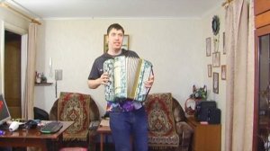 Весёлая песня под баян - Как родная меня мать. Баянист Дмитрий, Ростов-на-Дону.