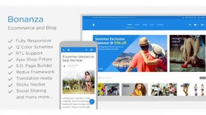 Bonanza - Responsive Multipurpose WooCommerce WordPress Theme | Themeforest Website Templates and