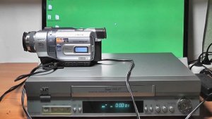 Захват и оцифровка VHS камерой Sony