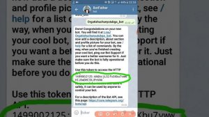 Nomersiz TELEGRAM Ochish BOT Tokeni orqali ro'yhatdan o'tish