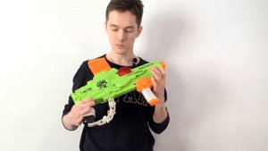 Обзор NERF Revreaper новинка 2018 серии Zombie Skrike Нерф Реврипер Зомби страйк