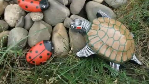 Вот такой забавный декор для сада, декор для дачи