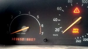 Первый пробный запуск двигателя на только что отремонтированной кассете зажигания SAAB 9-5