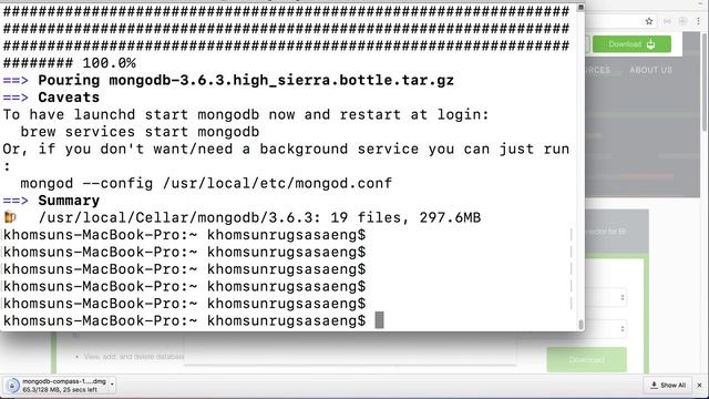 สอน ติดตั้ง mongodb บน OSX смотреть онлайн