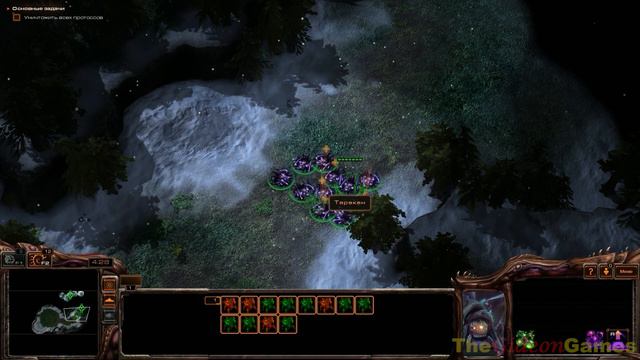 Прохождение StarCraft II: Heart of the Swarm (HD) -  Миссия эволюции (Труповик и Кислот)