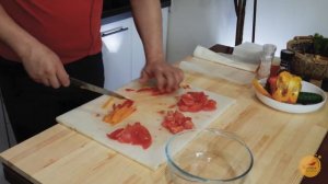 Соус САЛЬСА из свежих овощей. Сальса Пико-де-гальо. Отличный острый соус домашнего приготовления