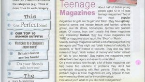 Spotlight 7 Модуль 4D. Culture Corner 4. Teenage Magazines