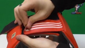 Боксерский шлем Adidas AIBA красный