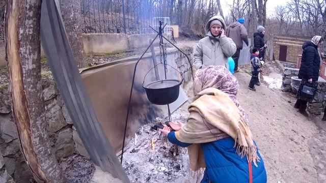 КРЕЩЕНИЕ 2020 // Топловский монастырь // Источник Георгия Победоносца // Купель смотреть онлайн