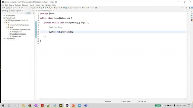 #9 Control Statements In Java | Loop Statements | Java Tutorial For Beginners смотреть онлайн