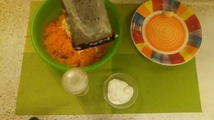 Салат из Моркови с плавленным сыром