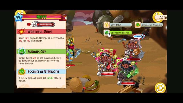 Level 100 Elite Apocalyptic Hogriders - In Angry Birds Epic смотреть онлайн
