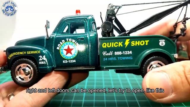 Kinsmart 1953 Chevrolet 3100 Wrecker Green Miniatur Diecast Mobil Derek Chevrolet 3100 Unboxing смотреть онлайн