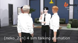 4 sim talking animation
