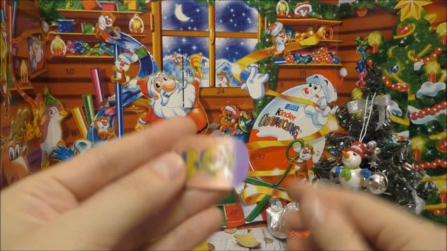 Адвент Календарь / Немецкие Киндер Сюрпризы 2010 / Осталось 18 дней ??? смотреть онлайн