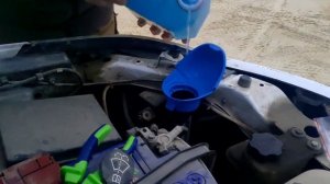 Крышка бочка омывателя от VAG на Шевроле кобальт РАВОН Р4