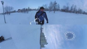 Моноколесо зимой и летом - сидя и стоя...