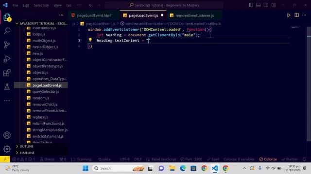 JavaScript DOM Events: Mastering Page Load Events: DOMContentLoaded & Load Event Listeners #js #dom