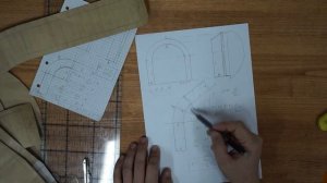 Шью рюкзак. Часть 3. Рассчет боковой детали