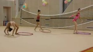 Художественная Гимнастика дети. Соревнования. Обруч