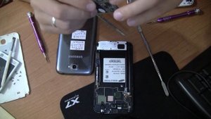 Разборка и сборка Samsung Galaxy Note 2 N7100