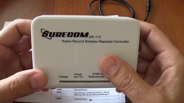 Как увеличить дальность связи. Эхо репитер Surecom SR-112 симплекс «попугай» смотреть онлайн