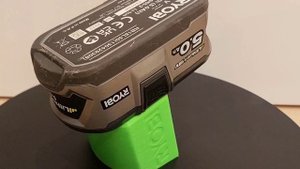 Крепление АКБ Ryobi ONE+ 18v