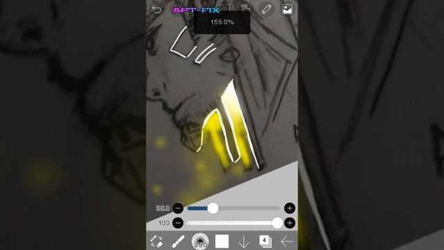 Ibis paint How to draw neon effects Glow art anime как нарисовать неоновое свечение