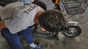 Катаемся на трицикле! Электрический муравей e-bike