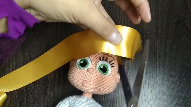 Masha Amigurumi Paso a paso - Ojos, cabello , ropa y detalles ... смотреть онлайн