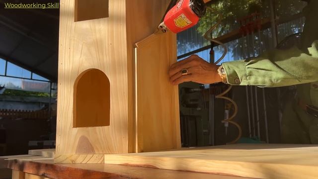 Birdhouse Ideas For Your Garden // Building Aristocratic Style Pigeon House смотреть онлайн