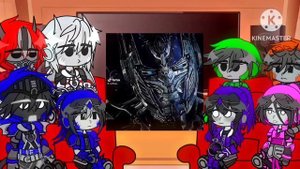 ||Transformers React to Edit||Part 2||Transformers||Gacha Club||