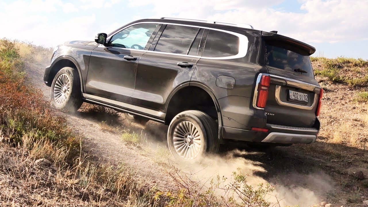 Как Танк 500 / Tank 500 ведет себя на бездорожье.