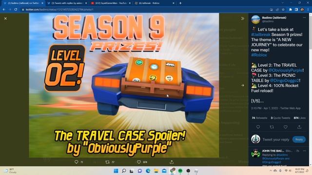 Season 9 "A NEW JOURNEY" UNVEILED! (Everything to Expect) - ROBLOX Jailbreak. смотреть онлайн