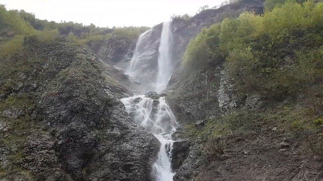 5. Водопад Поликаря, 70 метров. Красная поляна