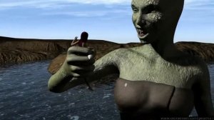 SNAKE WOMEN EATS 2 GIRLS (VORE)