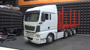 MAN 8x6 на радиоуправлении ... Лесовоз готов!