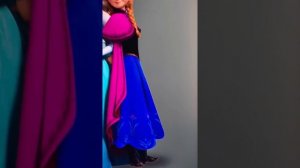 Frozen: Elsa Anna Glow Up - Frozen Disney Princesses Glow Up Art