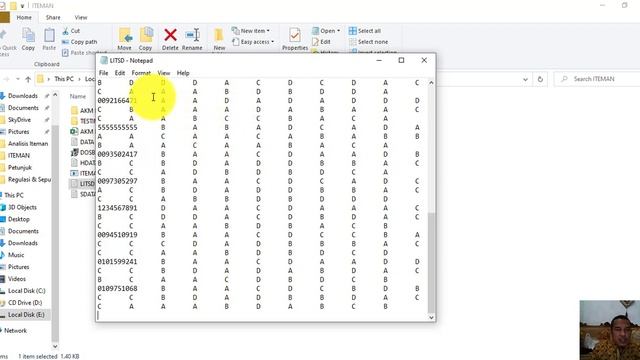 Tutorial Data Excel ke Notepad (Change Excel Data to Notepad) смотреть онлайн