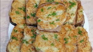 Гренки - бутерброды с картошкой