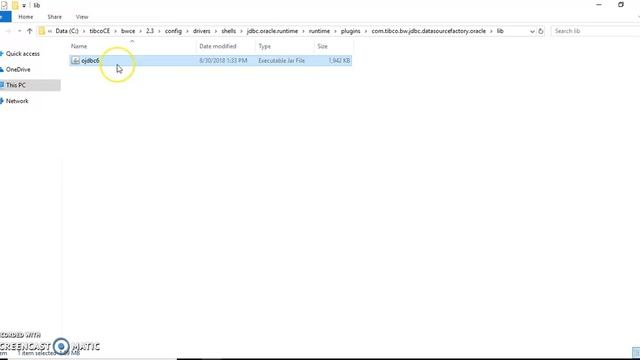 Oracle Driver installation in TIBCO CE смотреть онлайн